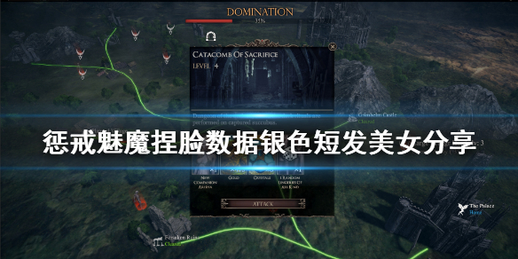 惩戒魅魔捏脸数据银色短发美女分享（惩戒魅魔好看捏脸）