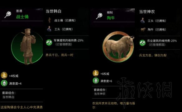 全面战争三国马匹+武器+防具+随从图鉴及个人评价