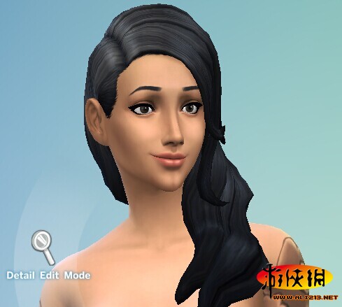 《模拟人生4》随手捏了个美女 模拟人生4最美女生捏脸