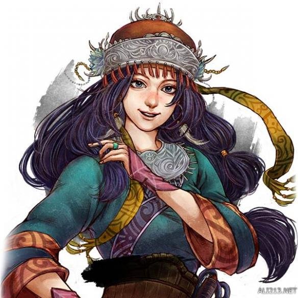 《侠客风云传》可攻略妹子颜值和战力排名一览攻略 第十位，众望所归--齐丽