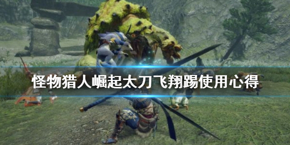 怪物猎人崛起太刀飞翔踢怎么用（怪物猎人崛起飞翔踢打不中）