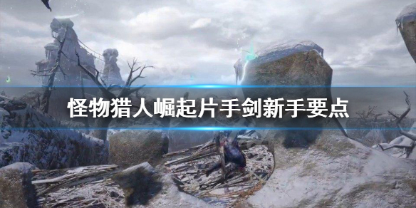 怪物猎人崛起片手剑新手怎么玩（怪物猎人崛起片手剑技能解锁）