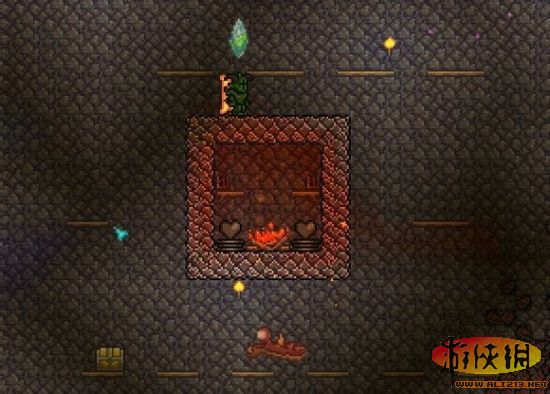 《泰拉瑞亚》刷钥匙的方法