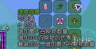 泰拉瑞亚召唤师装备详解 泰拉瑞亚召唤师有哪些装备 蜘蛛魔杖