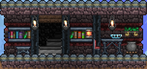 泰拉瑞亚新手建筑教程 泰拉瑞亚建筑设计图分享 挽救火柴盒-墙纸篇1