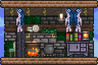 泰拉瑞亚新手建筑教程 泰拉瑞亚建筑设计图分享 挽救火柴盒-墙纸篇1