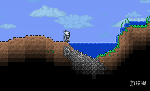 泰拉瑞亚新手建筑教程 泰拉瑞亚建筑设计图分享 挽救火柴盒-墙纸篇1