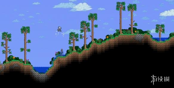 泰拉瑞亚新手建筑教程 泰拉瑞亚建筑设计图分享 挽救火柴盒-墙纸篇1