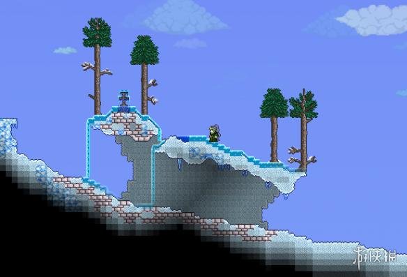 泰拉瑞亚新手建筑教程 泰拉瑞亚建筑设计图分享 挽救火柴盒-墙纸篇1