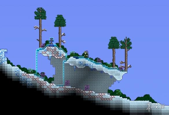 泰拉瑞亚新手建筑教程 泰拉瑞亚建筑设计图分享 挽救火柴盒-墙纸篇1