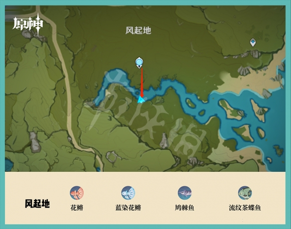 原神钓鱼点蒙德在哪 原神蒙德钓鱼点位置分享