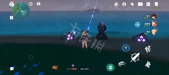 原神踏鞴砂解密右下角小岛怎么玩 原神踏鞴砂跨海解密玩法