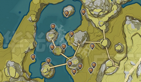 原神玄月宝箱位置在哪 原神磐岩之路宝箱位置分享