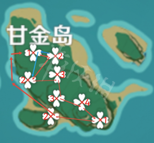 原神梦见木在哪采集 原神梦见木采集路线分享