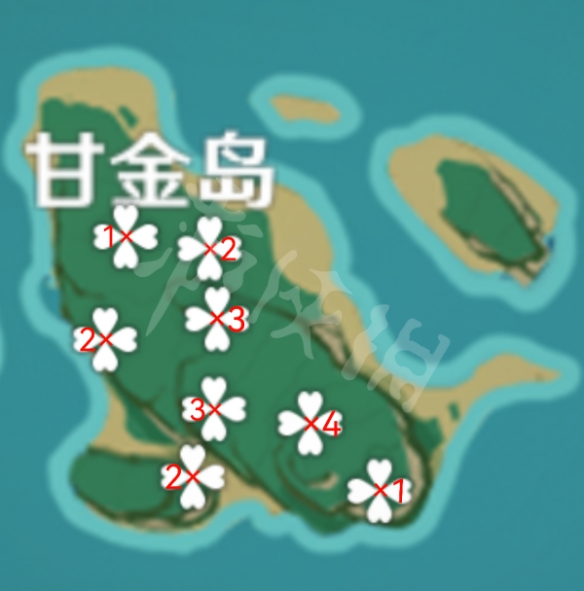 原神梦见木在哪采集 原神梦见木采集路线分享