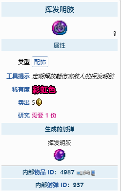 泰拉瑞亚挥发明胶怎么获得 挥发明胶获取攻略分享