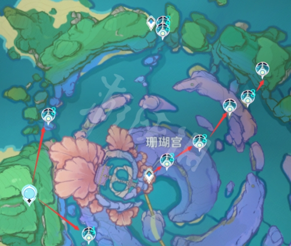 原神浮游干核在哪刷 原神浮游干核收集路线分享