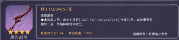 原神新手武器选择什么好 原神新手武器弓箭推荐