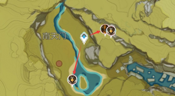 原神龙蜥分布图一览 原神龙蜥蜴在哪些地方有