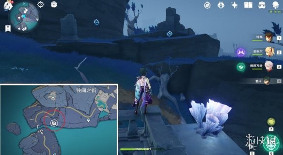 原神2.4键纹位置分布在哪 原神2.4键纹宝箱位置地图分享 狭间之街