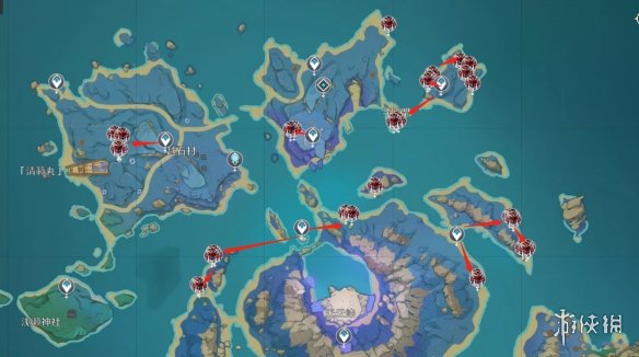 原神刀镡在哪里刷 原神刀镡收集路线分享