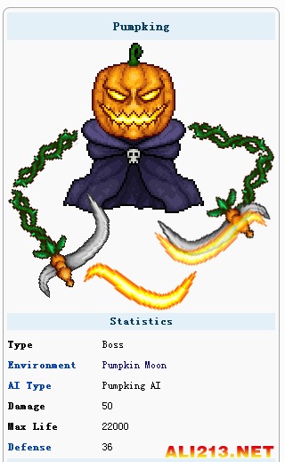 《泰拉瑞亚》南瓜夜图文全攻略