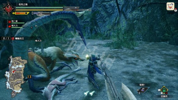 怪物猎人崛起图文攻略 流程攻略+怪物资料+武器派生+装备搭配+开荒指引 游戏界面