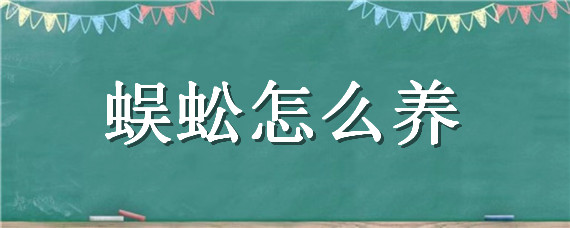 蜈蚣怎么养（红头蜈蚣怎么养）