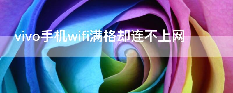 vivo手机wifi满格却连不上网 vivo手机wifi满格却连不上网显示无lp分配