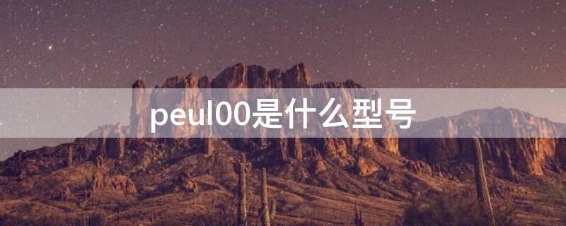peul00是什么型号 pe-ul00是什么型号