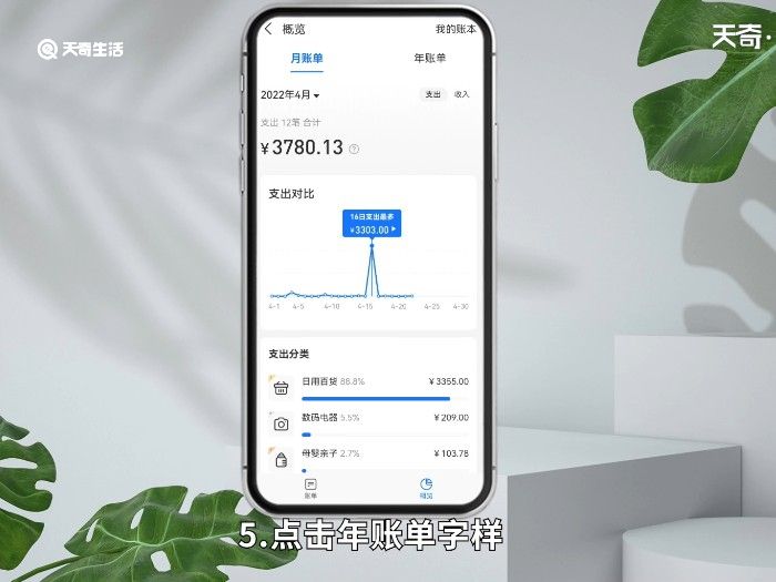 支付宝怎么看年度账单