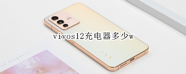 vivos12充电器多少w vivos12充电器多少钱