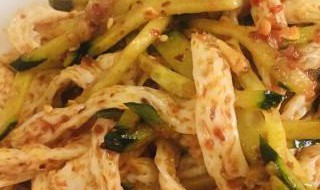 凉拌牛筋面的做法大全 牛筋面的凉拌方法