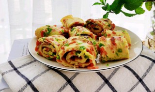 牛肉肠青菜卷饼的做法(牛肉卷饼的做法大全)