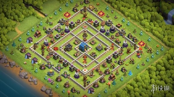 部落冲突12本最强布阵