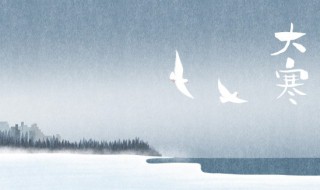 2022大寒说说心情短语大全