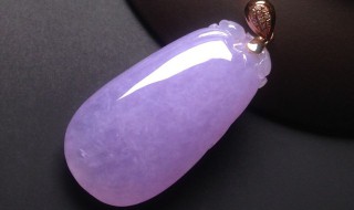 紫罗兰翡翠属于什么种水 翡翠种水等级划分紫罗兰