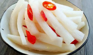 腌制萝卜怎么腌好吃又脆 腌制萝卜怎么腌好吃又脆图片