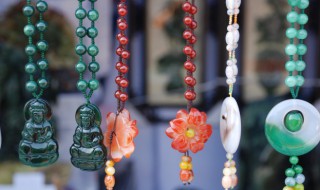 糯种翡翠观音挂件（翡翠菩萨挂件）