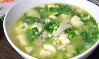豆腐肉丝羹做法是什么 豆腐肉羹的做法