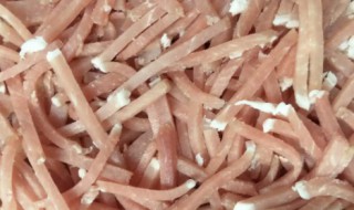 冻肉丝的腌制方法（腌制肉丝的做法大全）