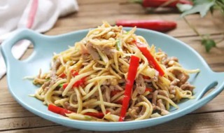 茭白肉丝的做法 茭白肉丝的做法大全家常