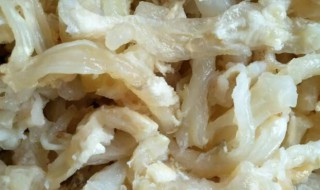 水发蹄筋怎么保存 水发蹄筋是什么东西做的