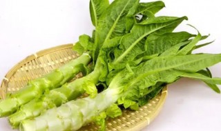 莴苣怎么切片比较好 怎么切莴苣片儿?