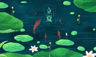 立夏属于哪个季节节气 立夏的季节有哪些