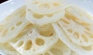 莲藕切好了可以放多久 莲藕可以切好明天煮?