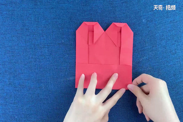 爱心信封怎么折