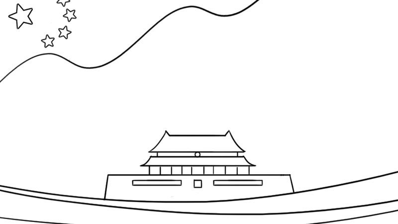 爱国手抄报简单的