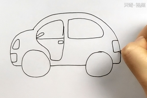 车子简笔画