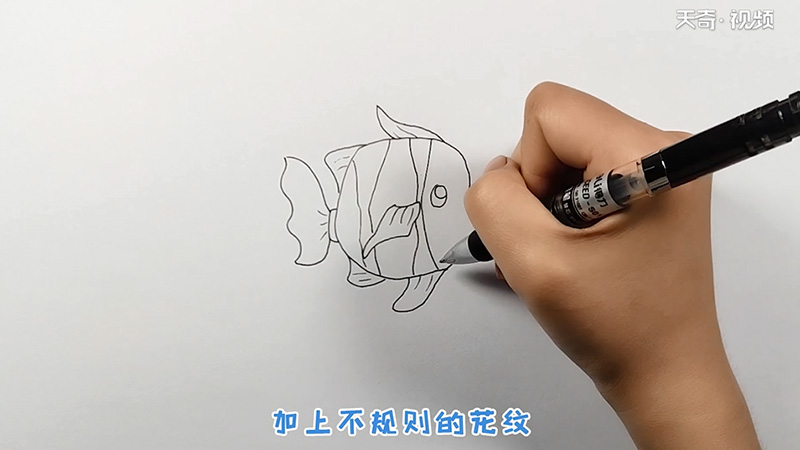 小丑鱼简笔画